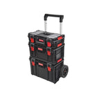 Qbrick System PRIME SET 1 PRIME Cart Trolley stackable + PRIME Toolbox 250 Vario + PRIME Toolbox 150 Vario stackable IP66