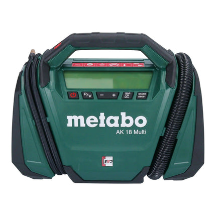 Metabo AK 18 Multi Compresseur sans fil 18 V 11 bar + 1x batterie 4,0 Ah - sans chargeur