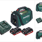 Metabo AK 18 Multi cordless compressor 18 V 11 bar + 2x battery pack 4.0 Ah + charger