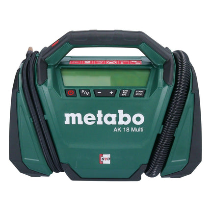 Metabo AK 18 Multi cordless compressor 18 V 11 bar + 1x rechargeable battery 5.5 Ah - without charger