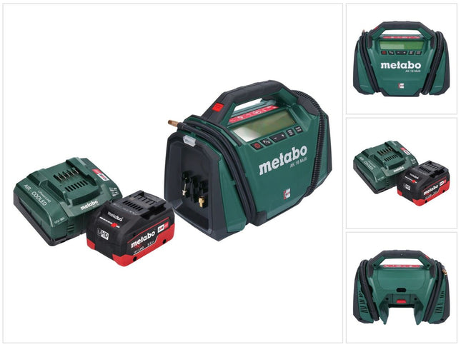 Metabo AK 18 Multi compresor sin cable 18 V 11 bar + 1x batería recargable 5,5 Ah + cargador