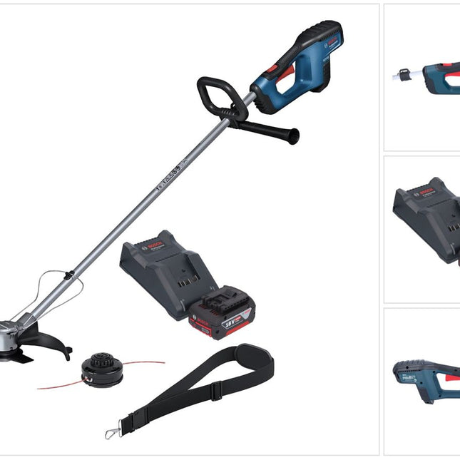 Bosch GFR 18V-23 Professional Débroussailleuse sans fil 18 V 230 mm Brushless + 1x batterie 4,0 Ah + chargeur