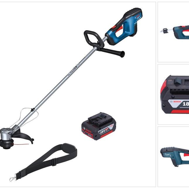 Bosch GRT 18V-33 Cortabordes profesional 18 V 330 mm sin escobillas + 1x batería 4,0 Ah - sin cargador
