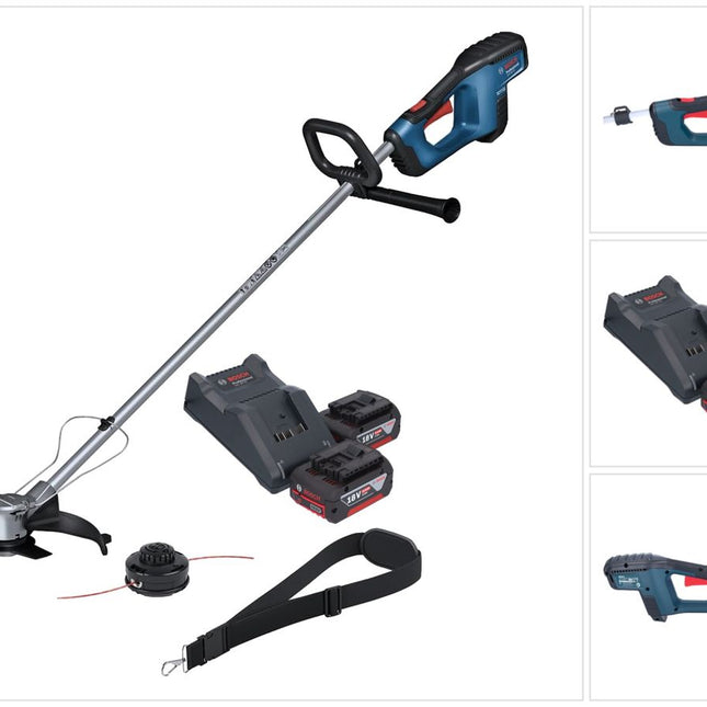 Bosch GFR 18V-23 Professional cordless brush cutter 18 V 230 mm brushless + 2x battery 4.0 Ah + charger