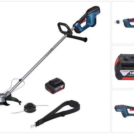 Bosch GFR 18V-23 Professional Débroussailleuse sans fil 18 V 230 mm Brushless + 1x batterie 5,0 Ah - sans chargeur