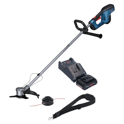 Bosch GFR 18V-23 Decespugliatore professionale a batteria senza spazzole da 18 V 230 mm + 1x batteria ProCORE da 4,0 Ah + caricabatteria