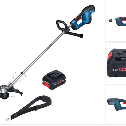 Coupe-bordures sans fil GRT 18V-33 Professional Bosch 18 V 330 mm Brushless + 1x batterie ProCORE 8,0 Ah - sans chargeur