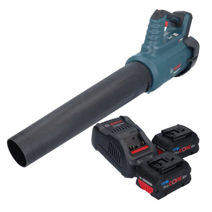 Bosch GBL 18V-750 Professional cordless blower 18 V BITURBO Brushless + 2x ProCORE battery 8.0 Ah + charger