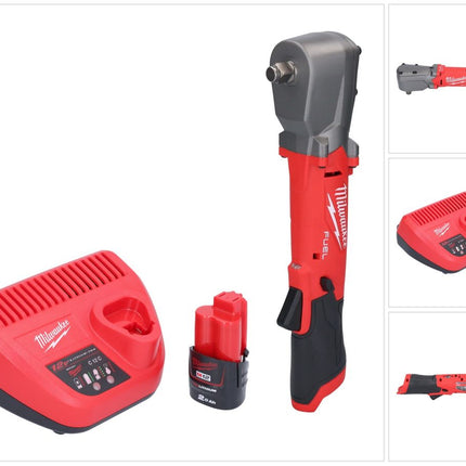 Milwaukee M12 FRAIWF12-201 akumulatorowy klucz udarowy 12 V 1/2" 270 Nm bezszczotkowy + 1x akumulator 2,0 Ah + ładowarka