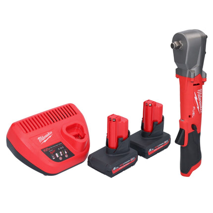 Milwaukee M12 FRAIWF12-502 Visseuse d'angle sans fil 12 V 1/2" 270 Nm Brushless + 2x batterie 5,0 Ah + chargeur