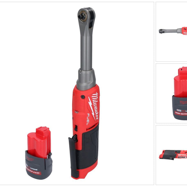 Milwaukee M12 FHIR14LR-251 Akku Hochgeschwindigkeits Ratsche 12 V 47 Nm 1/4" Brushless + 1x Akku 2,5 Ah - ohne Ladegerät