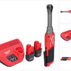 Milwaukee M12 FHIR14LR-252 Llave de carraca de alta velocidad con batería 12 V 47 Nm 1/4