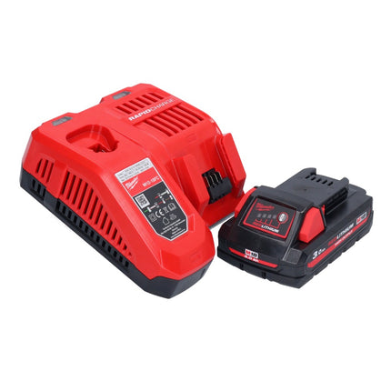 Milwaukee M18 ONEFHIWF1-301X Clé à choc sans fil 18 V 2033 Nm 1 Brushless + 1x batterie 3,0 Ah + chargeur + HD Box