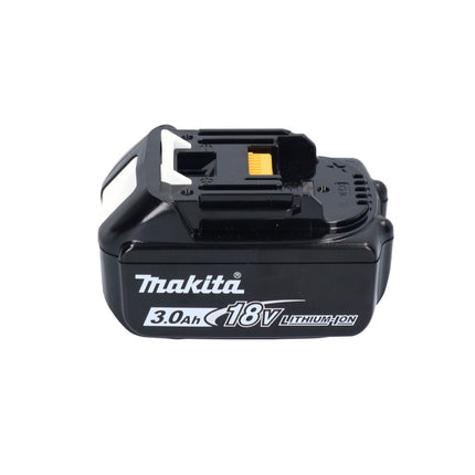 Lijadora vibratoria sin cable Makita DBO 381 F1JU 18 V 93 x 185 mm sin escobillas + 1x batería 3,0 Ah + Makpac - sin cargador