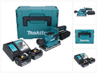 Levigatrice orbitale senza spazzole Makita DBO 381 RFJU 18 V 93 x 185 mm + 2x batteria 3,0 Ah + caricabatterie + Makpac