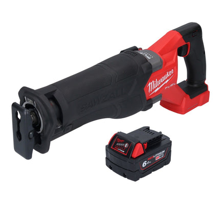 Milwaukee M18 FSZ-601 batería Sierra sable alternativa 18 V sin escobillas + 1x batería 6,0 Ah - sin cargador
