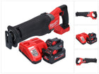 Milwaukee M18 FSZ-802 cordless Recipro reciprocating saw 18 V brushless + 2x battery 8.0 Ah + charger