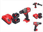 Milwaukee M18 FPD3-502 taladro de percusión sin cable 18 V 158 Nm sin escobillas + 2x batería recargable 5.0 Ah + cargador