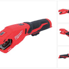 Milwaukee M12 PCSS-0 Cortatubos inalámbrico de acero inoxidable 12 V 12 - 28 mm ( 4933479241 ) Solo - sin batería, sin cargador