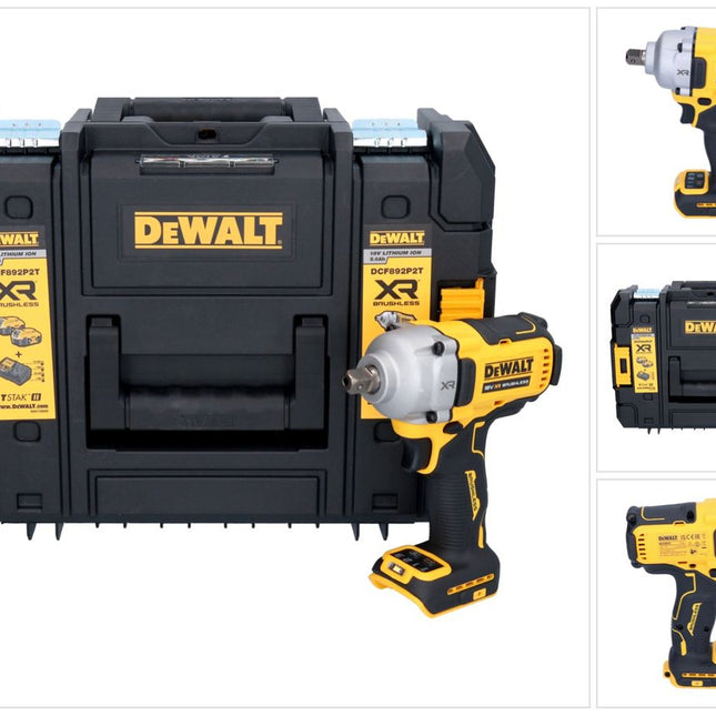 DeWalt DCF 892 NT Akku Schlagschrauber 18 V 813 Nm 1/2" Brushless + TSTAK - ohne Akku, ohne Ladegerät