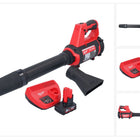 Soplador a batería Milwaukee M12 BBL-601 12 V + 1x batería 6,0 Ah + cargador