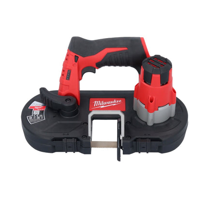 Sierra de cinta sin cable Milwaukee M12 BS-201 12 V 41 x 41 mm + 1x batería 2.0 Ah - sin cargador