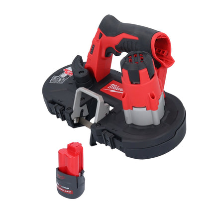 Milwaukee Milwaukee M12 BS-251 scie à ruban sans fil 12 V 41 x 41 mm + 1x batterie 2,5 Ah - sans chargeur de batterie