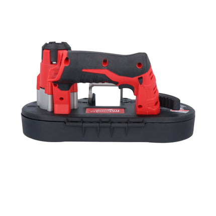 Sierra de cinta a batería Milwaukee M12 BS-252 12 V 41 x 41 mm + 2x baterías 2,5 Ah + cargador