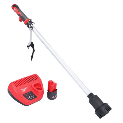 Milwaukee M12 BSWP-251 Akku Transferpumpe 12 V 34 l/min + 1x Akku 2,5 Ah + Ladegerät