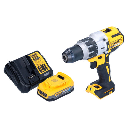 DeWalt DCD 996 E1 Perceuse-visseuse à percussion sans fil 18 V 95 Nm Brushless + 1x batterie 1,7 Ah + chargeur