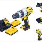 DeWalt DCD 996 D2 Perceuse-visseuse à percussion sans fil 18 V 95 Nm Brushless + 2x batterie 2,0 Ah + chargeur