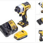 DeWalt DCF 887 E1 18 V 205 Nm 1/4'' Avvitatore a impulsi senza spazzole + 1x batteria 1,7 Ah + caricatore