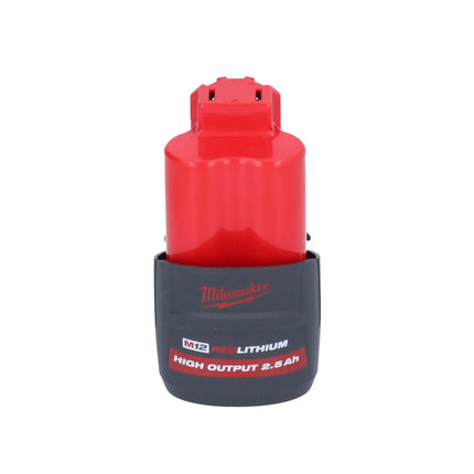 Milwaukee M12 PCSS-251 Akumulatorowy obcinak do rur ze stali nierdzewnej 12 V 12 - 28 mm + akumulator 2,5 Ah - bez ładowarki