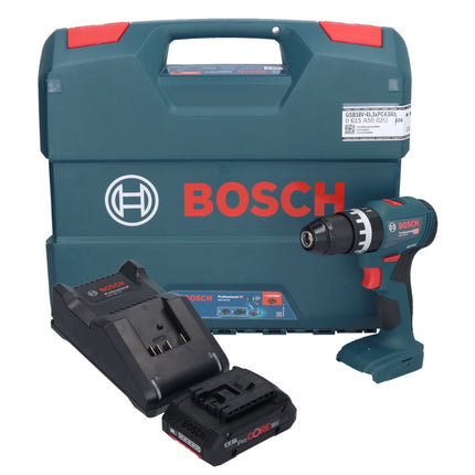 Bosch GSB 18V-45 Profesjonalna akumulatorowa wiertarko-wkrętarka udarowa 18 V 45 Nm bezszczotkowa + 1x akumulator ProCORE 4,0 Ah + ładowarka + walizka L