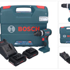 Bosch GSB 18V-45 Professional Akku Schlagbohrschrauber 18 V 45 Nm Brushless + 2x ProCORE Akku 4,0 Ah + Ladegerät + L-Case