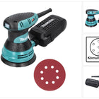 Makita BO 5031 Ponceuse excentrique 300 watts 125 mm + 50x papier abrasif K240