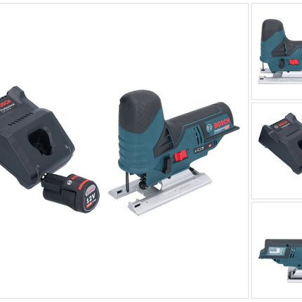 Bosch GST 12V-70 Professional Akku Stichsäge 12 V 70 mm + 1x Akku 3,0 Ah + Ladegerät