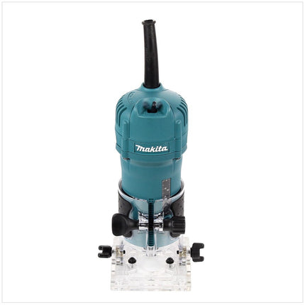 Makita 3710 - 530 W Kantenfräse mit transparenten Führungsschuh und 6 mm Ø - Toolbrothers