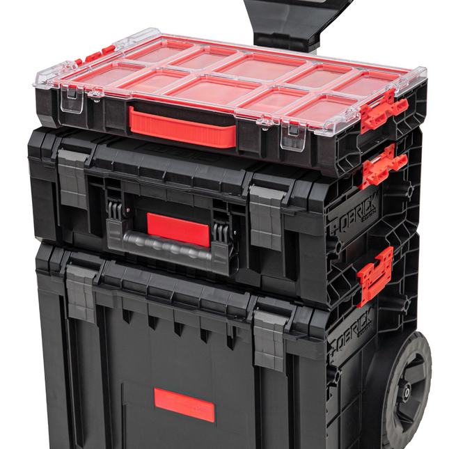 Toolbrothers RHINO L Set 4 ECO Workshop Set + L Cart + L Toolbox Basic + L Organiser Height M Boxes 450 x 390 x 690 mm 45 l IP54