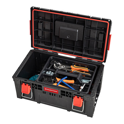 Toolbrothers RHINO XL Mallette à outils ECO Vario+ hauteur L 28 l IP66 avec séparateurs amovibles