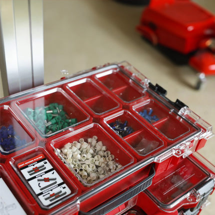 Toolbrothers RHINO L Organizer ULTRA hauteur L boîtes 6 l IP54 avec boîtes amovibles