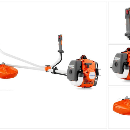 Husqvarna 129R Benzin Motorsense Trimmer 0,85 kW ( 967193305 ) Arbeitsbreite 43 cm 5,4 kg mit Zweihandgriff