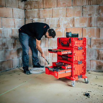 Toolbrothers RHINO L Drawer 2 ULTRA Organize+ mit zwei Schubläden + Boxen IP54