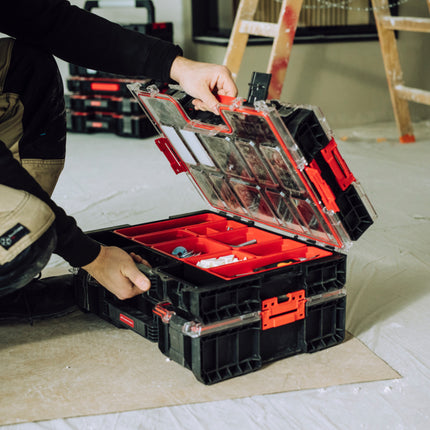 Toolbrothers RHINO L Organizer ECO Hauteur L Boîtes 6 l IP54 avec boîtes amovibles