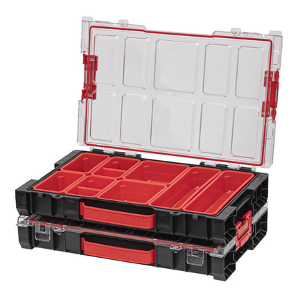 Toolbrothers RHINO L Organizer ECO Höhe M Boxen 5 l IP54 mit herausnehmbaren Boxen