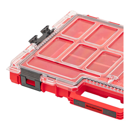 Toolbrothers RHINO XXL Organizer ULTRA Höhe L Boxen 6 l IP66 mit herausnehmbaren Boxen