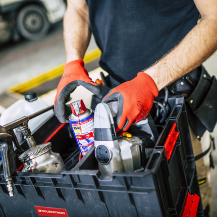 Toolbrothers RHINO XXL Tool Box ECO Custom 35 L stackable with removable dividers