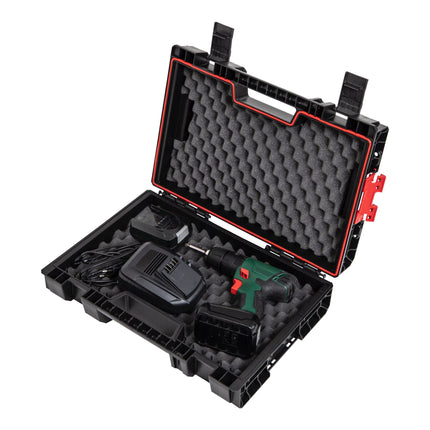 Toolbrothers RHINO L Toolcase ECO Protective Foam 11 l IP54 stapelbar