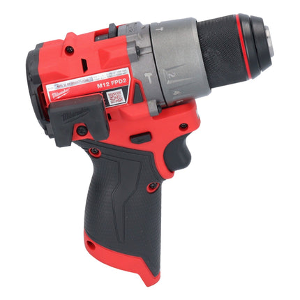 Milwaukee M12 FPD2-0 Perceuse-visseuse à percussion sans fil 12 V 45 Nm Brushless Solo ( 4933479867 ) - sans batterie, sans chargeur