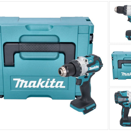 Taladro de percusión sin cable Makita DHP 489 ZJ 18 V 73 Nm sin escobillas + Makpac - sin batería, sin cargador
